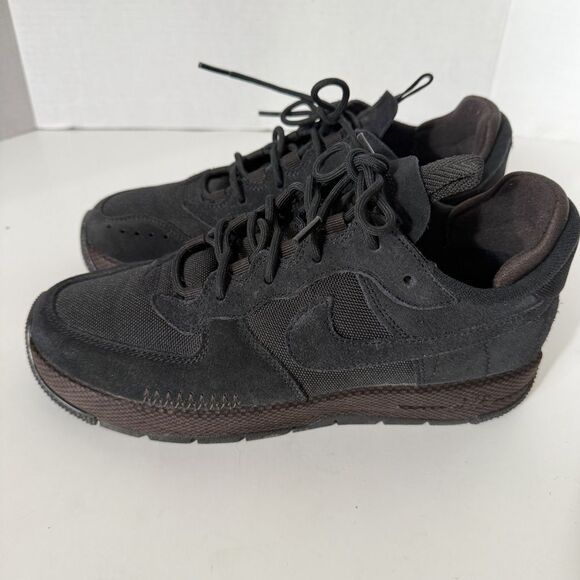 Nike Air Force 1 Wild Women’s Black Brown FB2348 Athletic Running Sneaker Size 8 - Picture 5 of 8